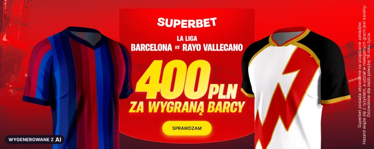 Superbet baner na Barcelona - Rayo