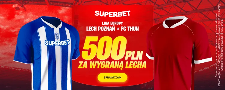 Superbet baner na Lech - Thun