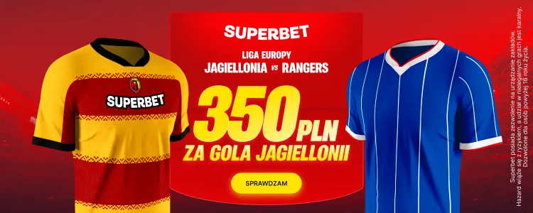 Superbet baner na Jagiellonię