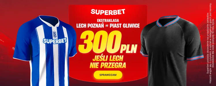 Superbet baner na Lech - Piast