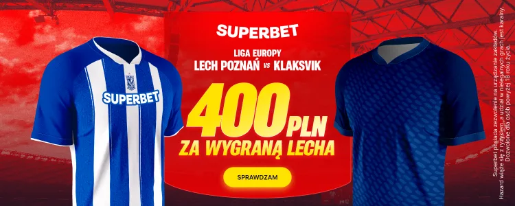 Superbet baner na Lech - Klaksvik