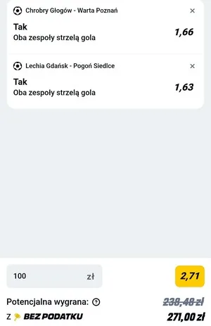 Kupon Betclic Zagranie