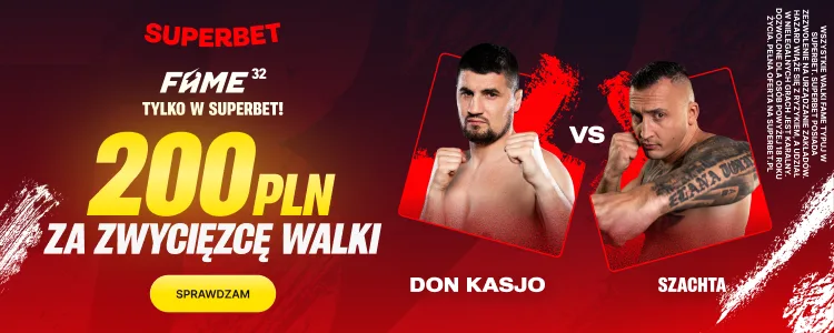 Superbet baner na Fame MMA