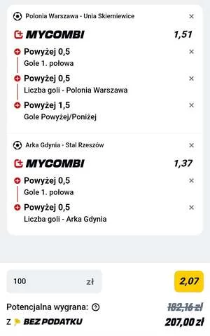 Kupon Betclic Zagranie