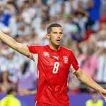 Remo Freuler podczas meczu z Argentyną