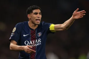 Hakimi podczas meczu z Monaco