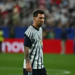 Messi podczas meczu