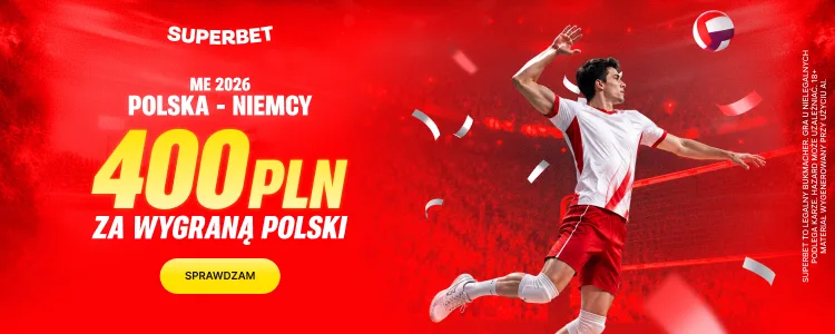 Superbet baner na Polska - Niemcy