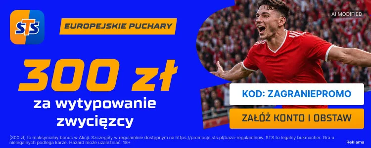 STS baner na zwycięzcę Liga Mistrzów