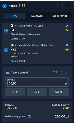 Kupon STS Zagranie
