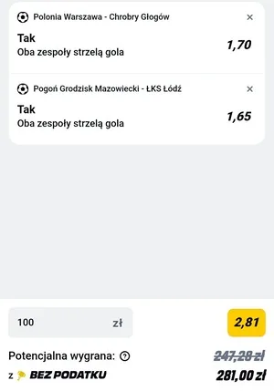 Kupon Betclic Zagranie