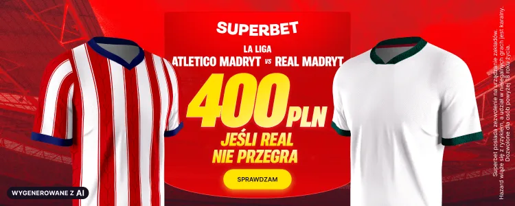 Superbet baner na Atletico - Real