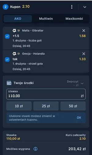 Kupon Zagranie STS