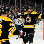 Pastrnak Bruins Jets NHL