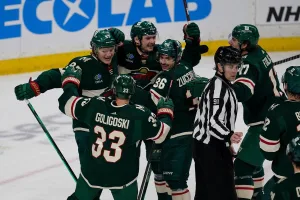 Goal Wild NHL Kaprizov Minnesota