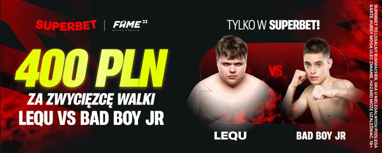 Superbet baner na Fame MMA 33