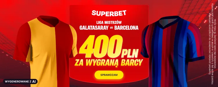 Superbet baner na Galatasaray - Barcelona