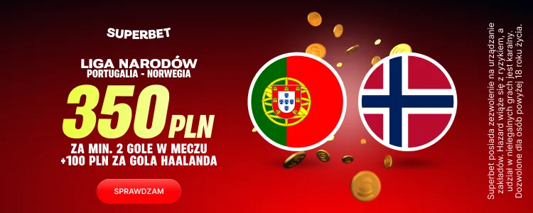 Superbet baner na Portugalia - Norwegia